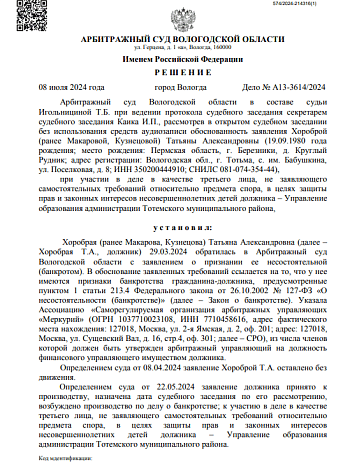 Дело 14829753 от 09.07.2024